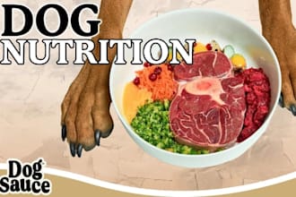 formulate healthy and custom pet and dog food supplements and nutrition recipe