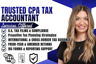 be your CPA tax accountant for filing, planning, and international tax help