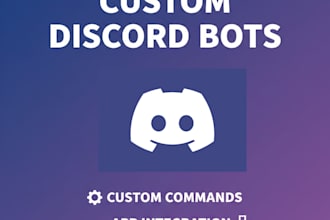 develop a custom discord bot for your server