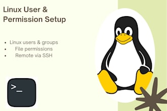 set up linux users, groups, and file permissions on your server