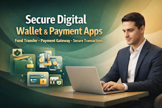 build secure digital wallet and payment gateway apps with fund transfer