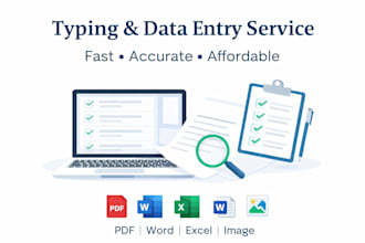 do accurate typing data