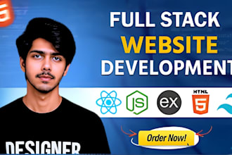 be your full stack web developer