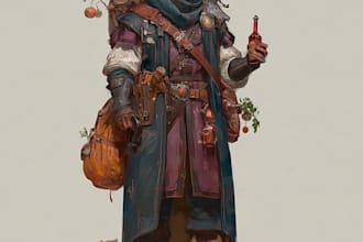 dnd character art and dnd character art
