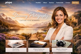 do squarespace pixpa, smugmug zenfolio photography portfolio website design