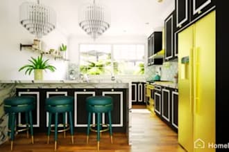 design your family home, story building, living room using homebyme
