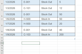 build an automated inventory control system with reorder alerts in excel
