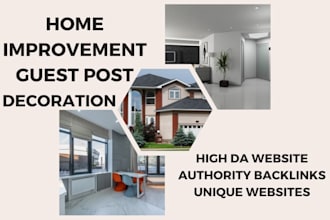 provide SEO guest posts for home service businesses