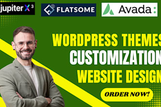 design wordpress website themes, flatsome, uncode, jupiterx, newspaper, x themes