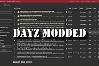 setup custom dayz sever maps, loot system, dayz building, server mods