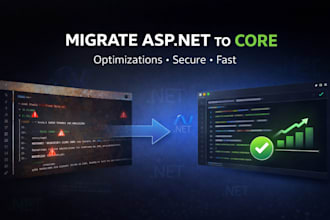 migrate your legacy asp net app to asp net core with optimizations
