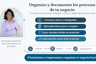 organizo y documento procesos para tu negocio