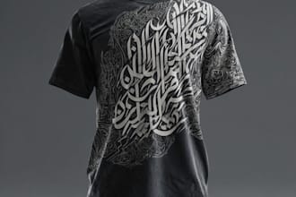 create typography t shirt design and creative design