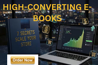 provide shopify ecommerce scaling and ebook writing