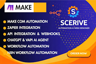 do make com automations, make automations, make com scenario,made com