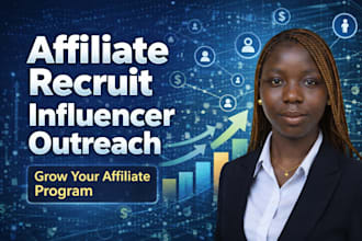 recruit high converting affiliates and influencers with affiliate outreach