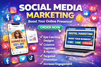 design pro social media posts and creative ad images