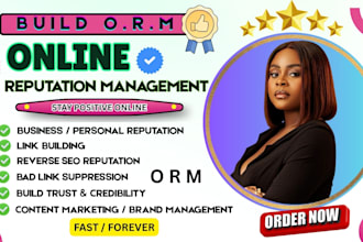 do online reputation management services ORM as seo expert for brand reputation