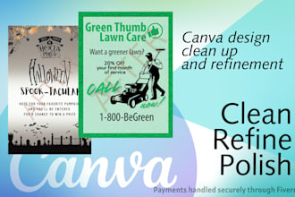 fix spacing, alignment, and readability in your canva design