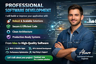develop an efficient and scalable software solution