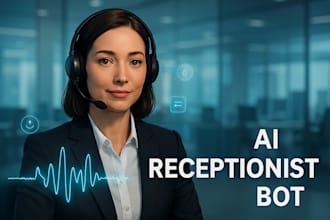 build an ai receptionist that answers calls and books appointments