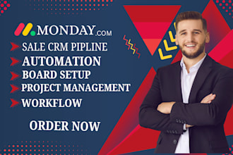monday CRM project management monday com monday automation monday expert