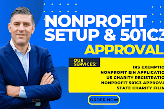 register 501c3 startup nonprofit for irs approval and tax exempt compliance