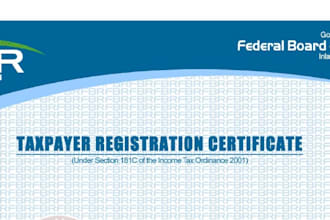 handle the complete income tax return filing with fbr pakistan
