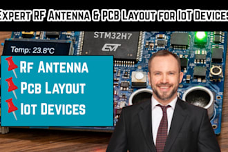 design rf antenna layout integrated pcb for iot devices