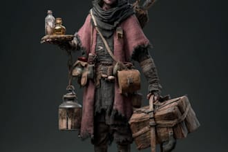fantasy horror and fantasy horror character