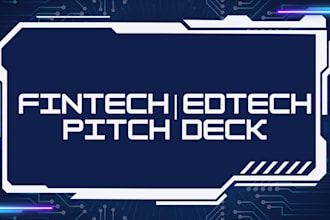 fintech pitch deck edtech pitch deck saas pitch deck that secures funds