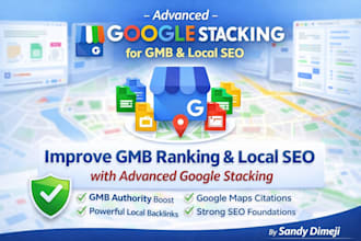 improve gmb ranking with advanced google stacking