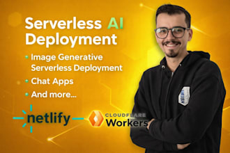 deploy ai app serverlessly using cloudflare workers, vercel