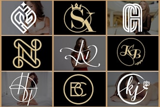 design a letters, fashion or clothing line logo design