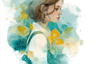 draw a watercolor illustration