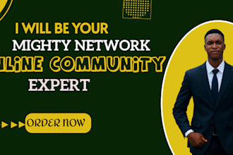 be your mighty networks community manager, skool setup and course expert