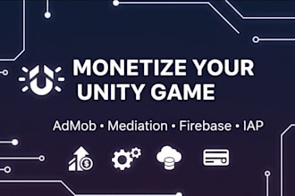 monetize your unity game with admob mediation, firebase and iap
