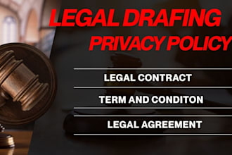 write a privacy policy