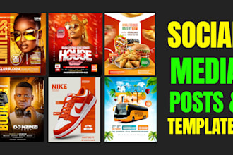 creative social media post design
