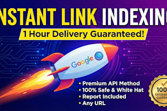 index any link on google within 1 hour guaranteed