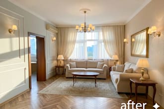 create interior design concepts from your room photo using ai