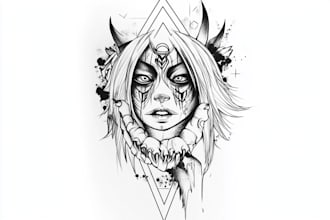 draw custom tattoo design full sleeve tattoo artist