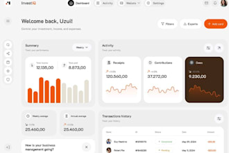 do web app software developer mvp crm saas app lms credit repair booking system