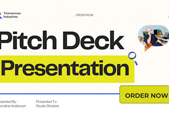 investor ready pitch deck for any industry modern pitch deck that secures funds