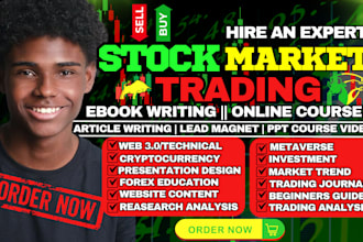 stock market ebook crypto forex trading guide journal article online course PPT