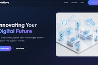 custom website design and development solutions