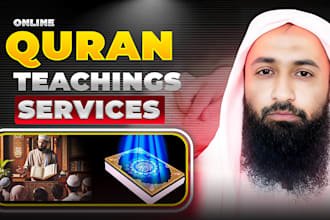 teach online quran with arabic tajweed, and translations