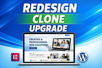 redesign, clone, or upgrade your wordpress website fast