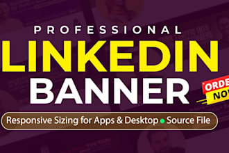 creative linkedin banner design