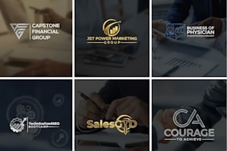design a custom medical, tech, or business consulting logo